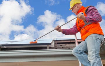 Railsbrough soft wash roof cleaning